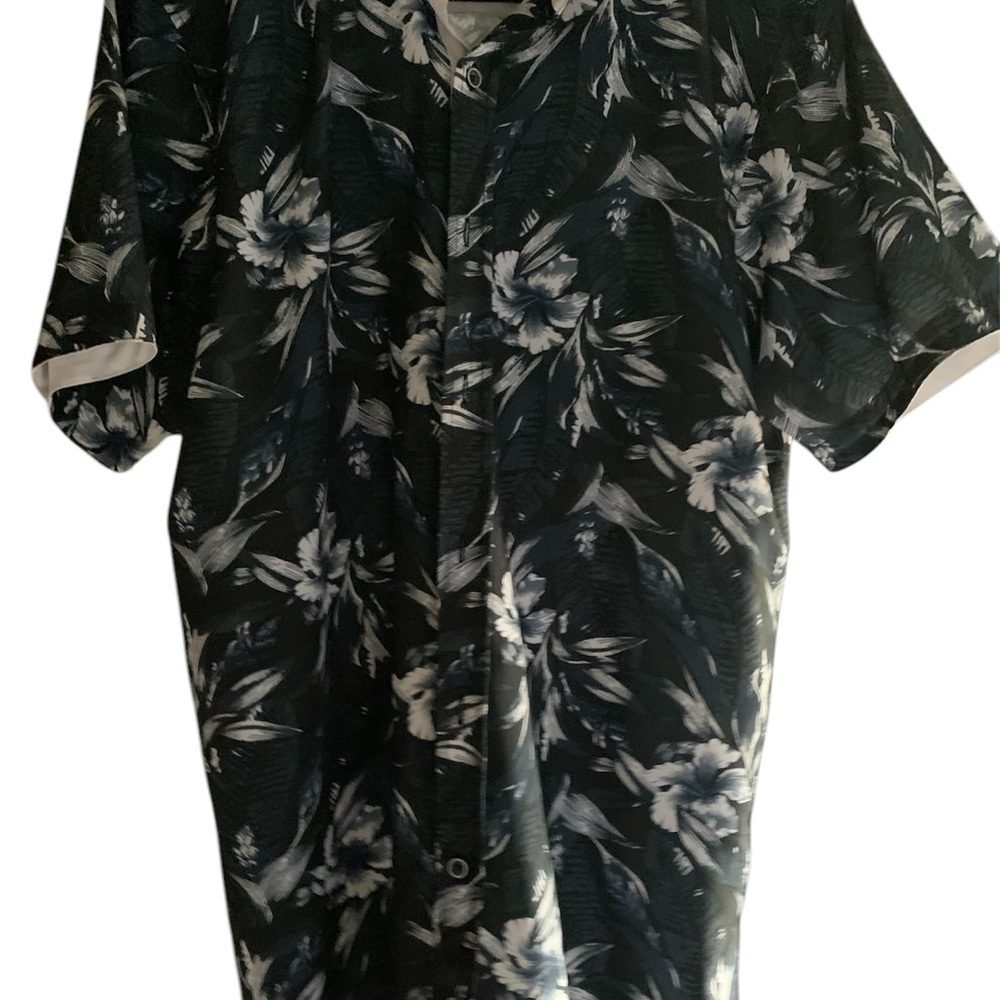 Fried denim Floral Casual Button Down Shirt